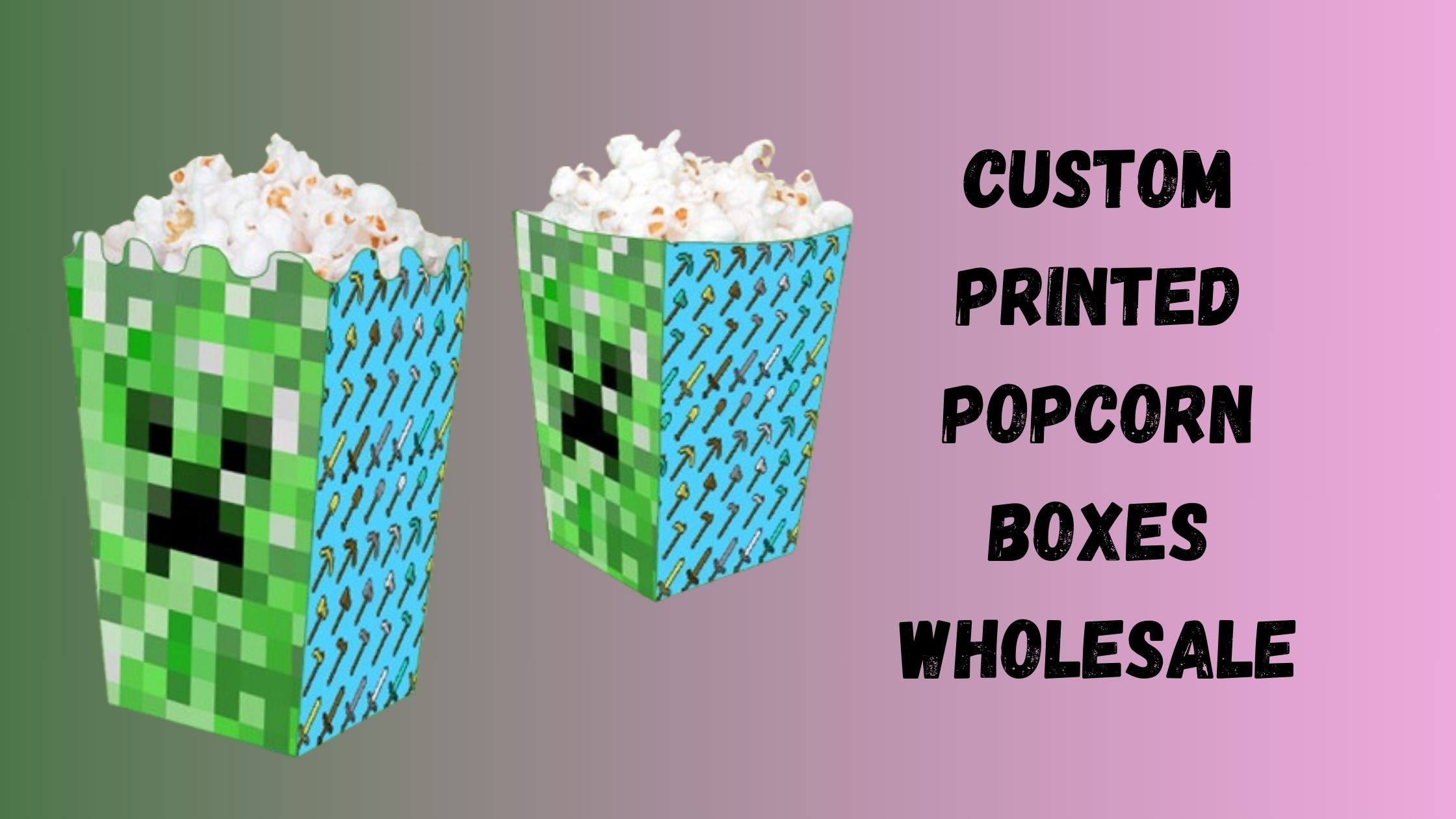 How To Decorate Cardboard Popcorn Boxes For Events