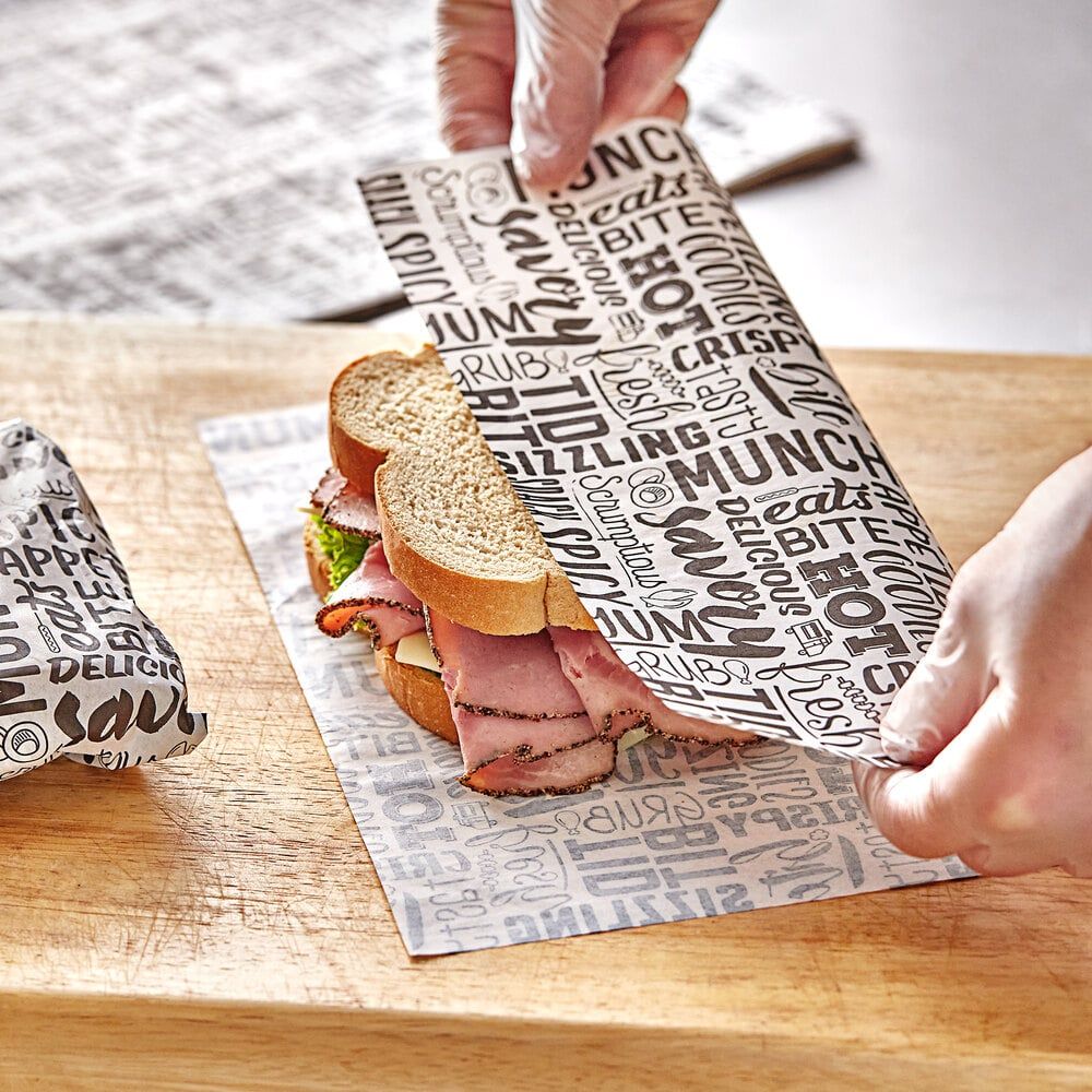 Custom deli paper
