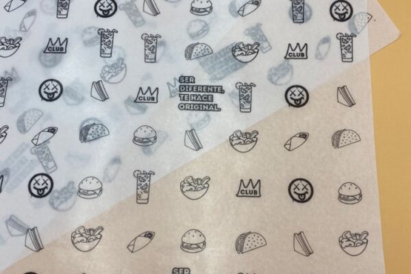 Custom freezer paper